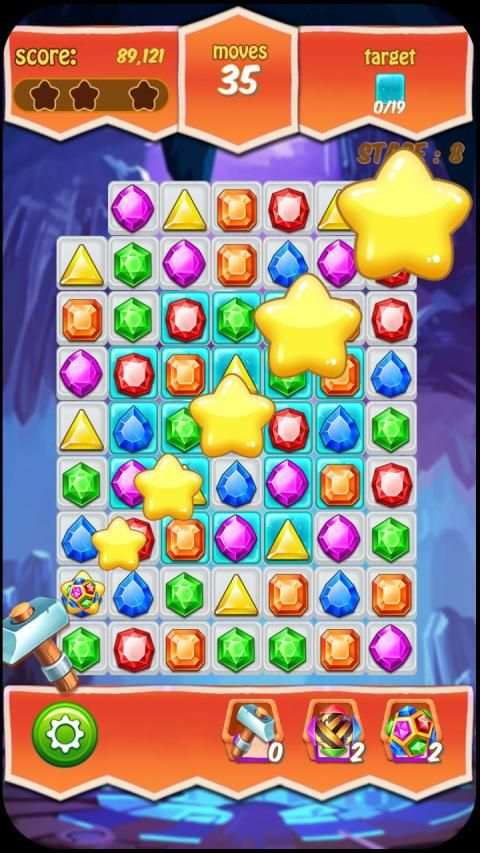 Diamond Match 3 Games स्क्रीनशॉट 5