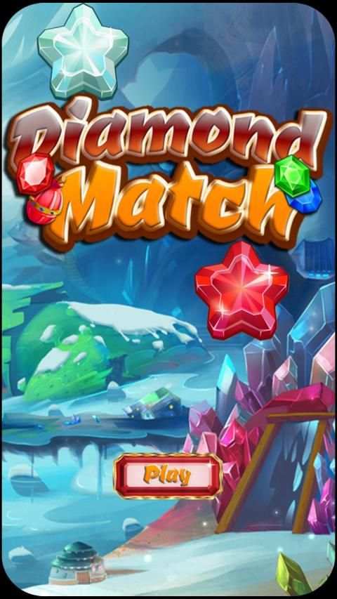 Diamond Match 3 Games स्क्रीनशॉट 1
