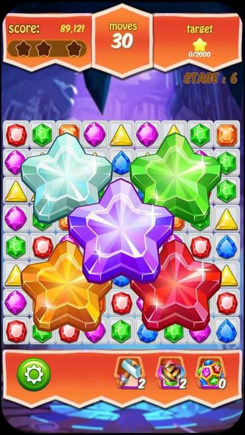 Diamond Match 3 Games स्क्रीनशॉट 7