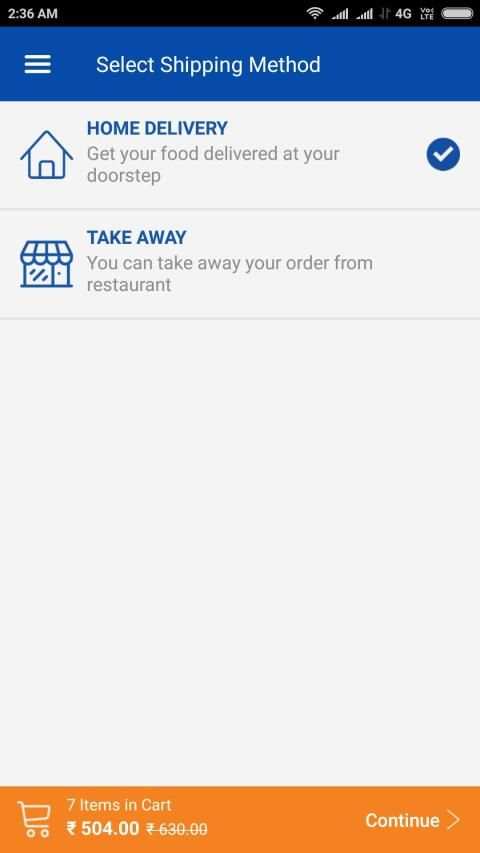 Foodinn Restaurant App स्क्रीनशॉट 3