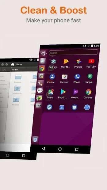 Ubuntu OS Theme Launcher screenshot 1