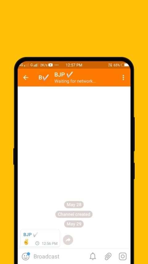 BJP Messenger screenshot 1