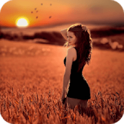 ikon Sunset photo editor - photo with sunset *