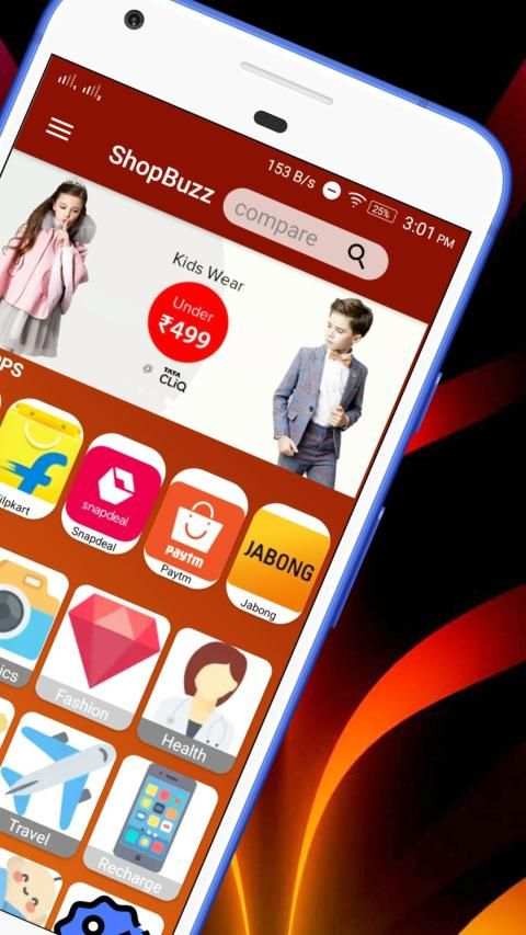 ShopBuzz - All in One Shopping App Browser No-Ads screenshot 5