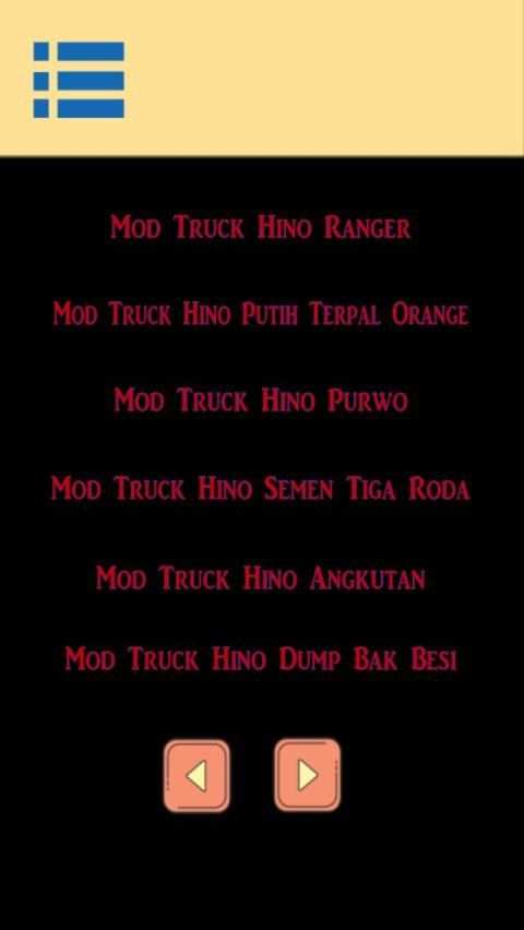 Mod Truck Hino BUSSID screenshot 6