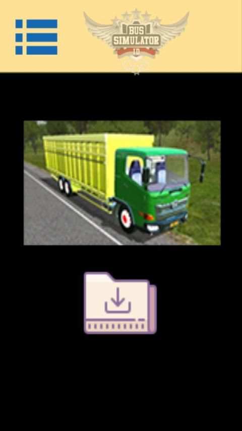 Mod Truck Hino BUSSID screenshot 1