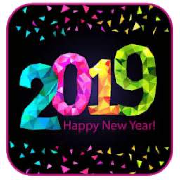 New Year 2019 HD Images Wishesh Messages GIF