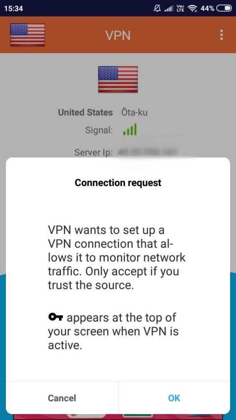 VPN स्क्रीनशॉट 2