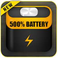 500% battery saver- battery life booster:simulated on 9Apps