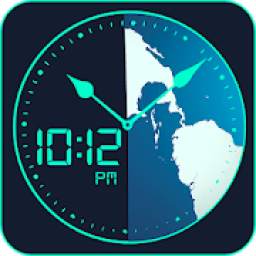 Global World clock-All countries time zones