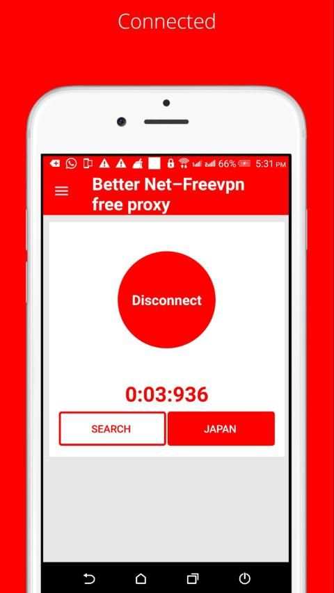 Better Net - Free vpn Free Proxy screenshot 1