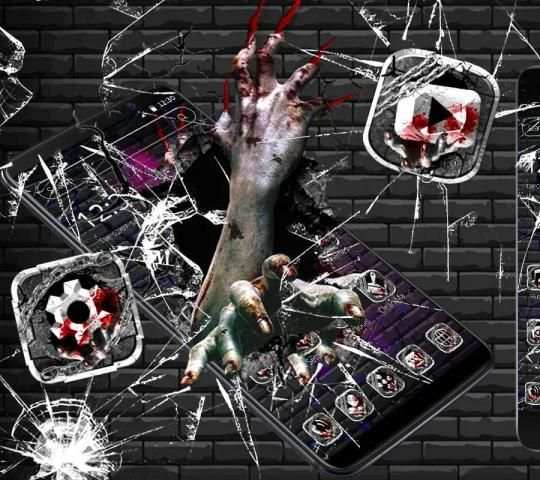 Hunted Hand Launcher Theme* screenshot 4