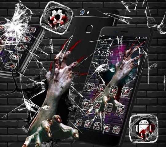 Hunted Hand Launcher Theme* screenshot 1