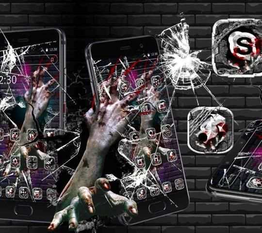 Hunted Hand Launcher Theme* screenshot 3