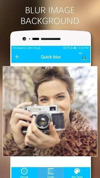 Super Image Blur:Gauss,Musk,Partial,Point Blur screenshot 1