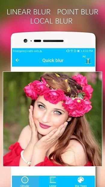 Super Image Blur:Gauss,Musk,Partial,Point Blur screenshot 2