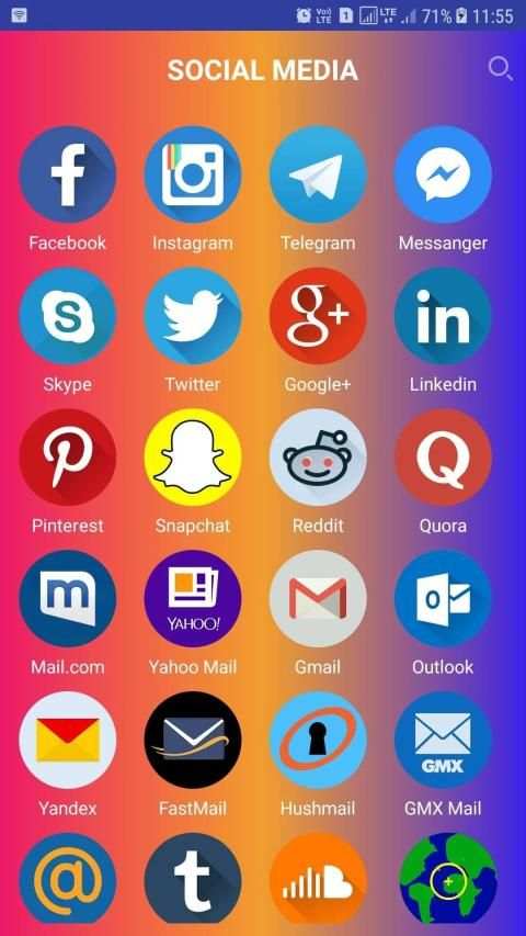 Social Media Hub for All Social Networking Sites screenshot 8