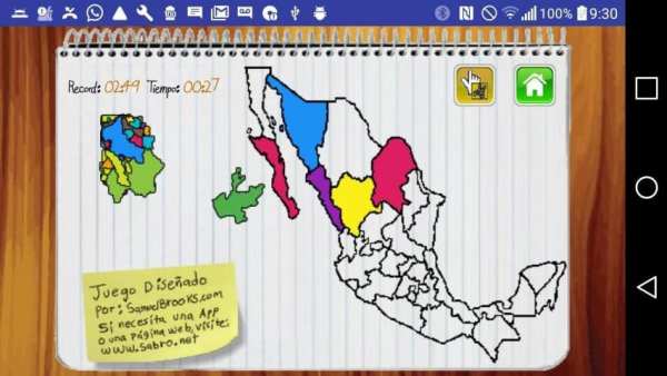Mapa de Mexico Juego screenshot 2