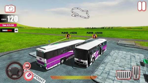 Bus Racing Game 2019:City Airport Bus Simulator 3D स्क्रीनशॉट 5