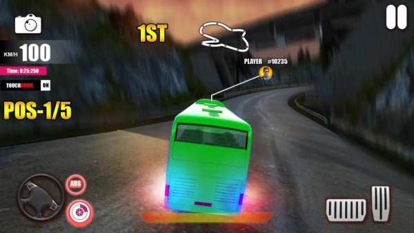 Bus Racing Game 2019:City Airport Bus Simulator 3D स्क्रीनशॉट 2