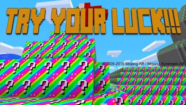 Lucky Blocks MOD MCPE screenshot 1