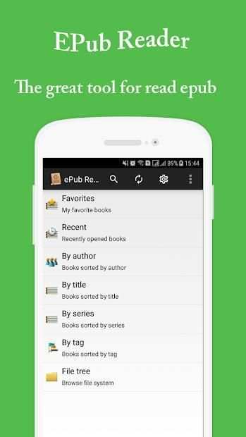 Epub Reader - Prc Reader - Kindle Reader screenshot 1