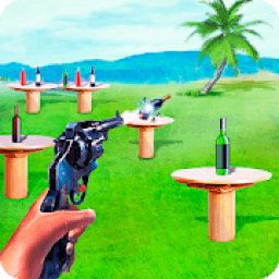 Target bottle shooting games 3D आइकन