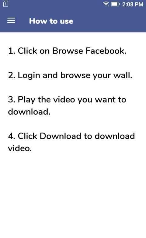 Download Facebook Videos screenshot 3