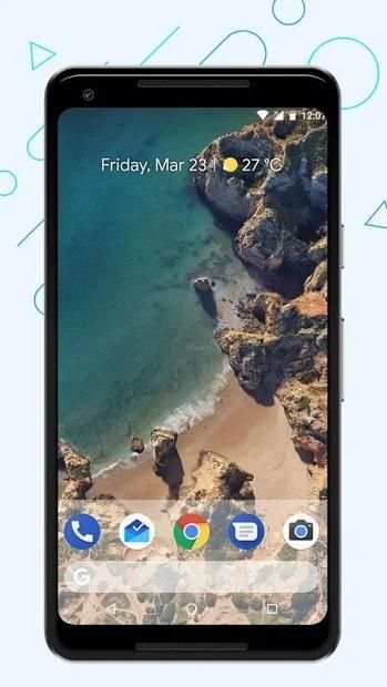 P Launcher Theme For Android™ 9.0 screenshot 2