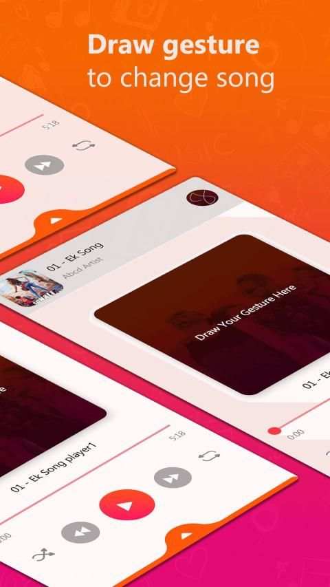 Gesture Music Player screenshot 6