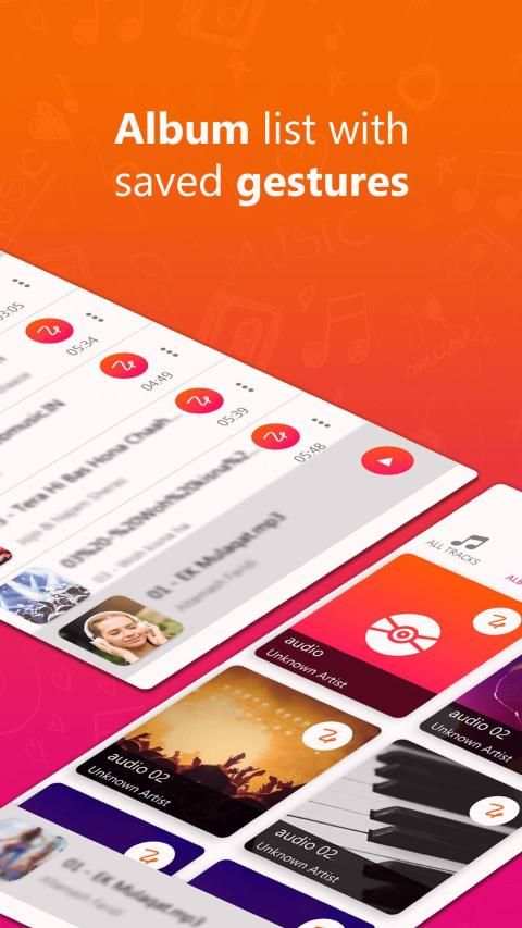 Gesture Music Player screenshot 4