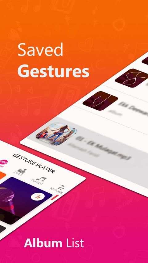 Gesture Music Player screenshot 3