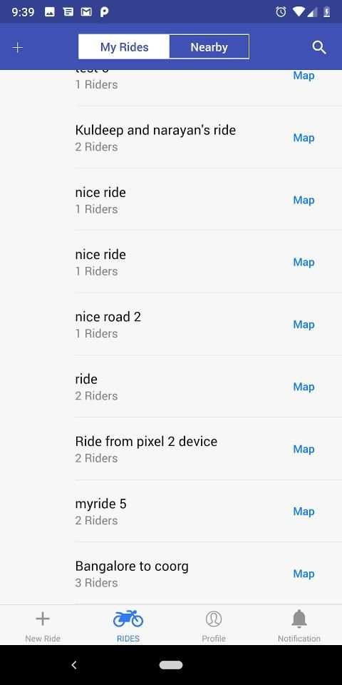 Manage My Rides स्क्रीनशॉट 3