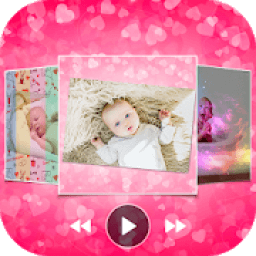 Baby Pics Video Maker With Music आइकन