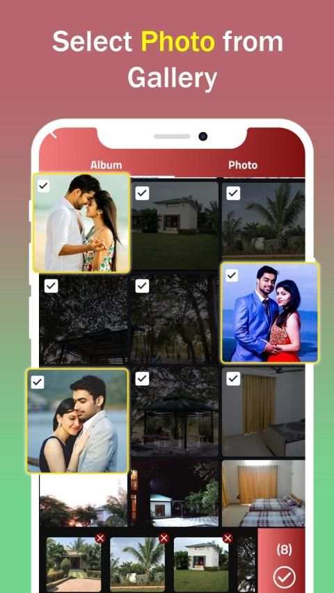 My Photo To Video Status Maker With Song/Lyrics स्क्रीनशॉट 7