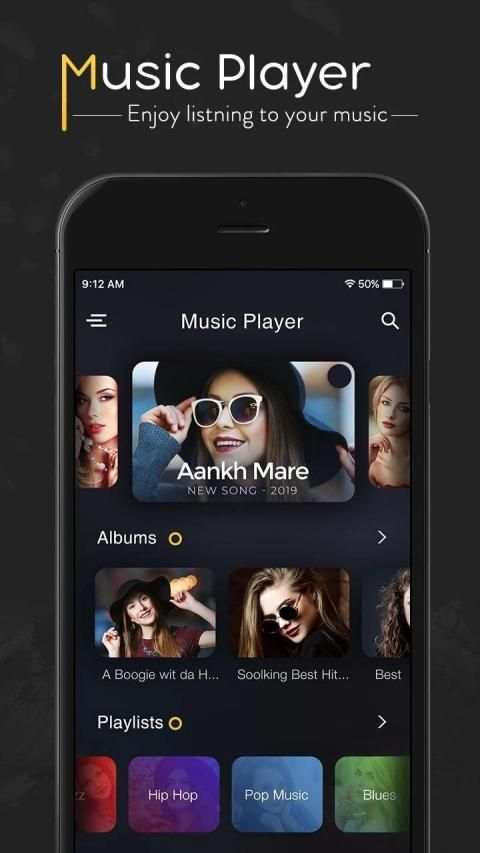 MP3 Player : Music Player & Audio Player स्क्रीनशॉट 4