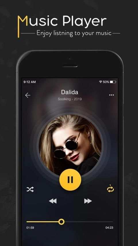 MP3 Player : Music Player & Audio Player स्क्रीनशॉट 6