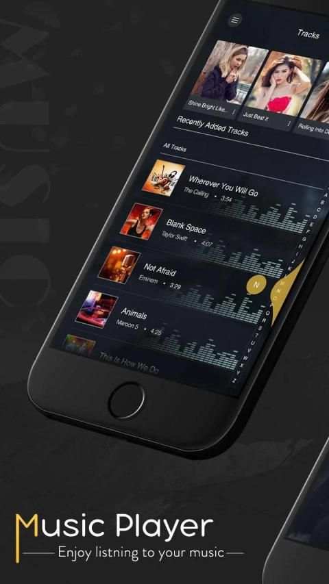 MP3 Player : Music Player & Audio Player स्क्रीनशॉट 2