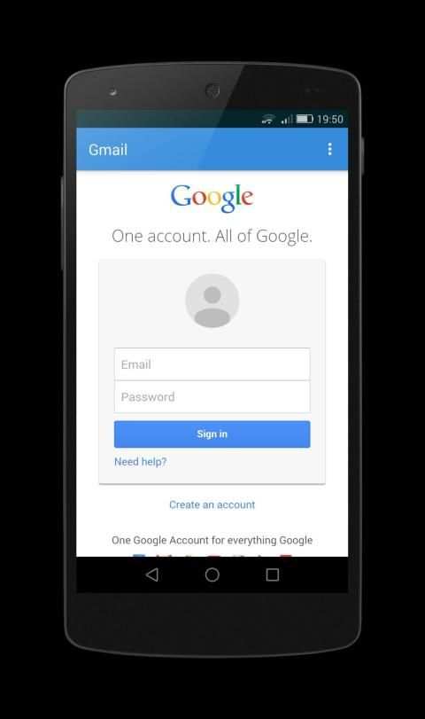 EasyMail - Gmail and Hotmail screenshot 1