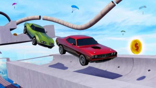Grand Mega Ramp Car Racing 2019 screenshot 5
