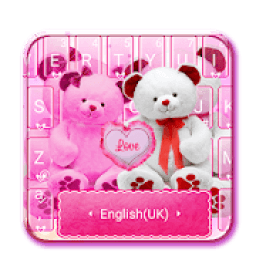 ikon Sweet Teddy Bear Couple Keyboard
