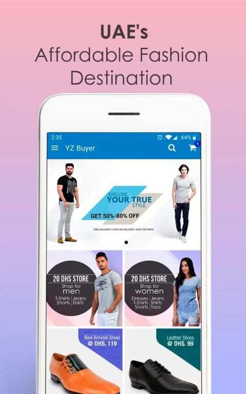 YZBuyer- UAE’s Online Fashion Store स्क्रीनशॉट 5