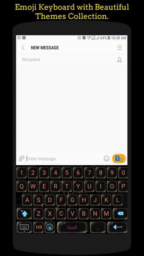 Emoji Keyboard 2019 स्क्रीनशॉट 5