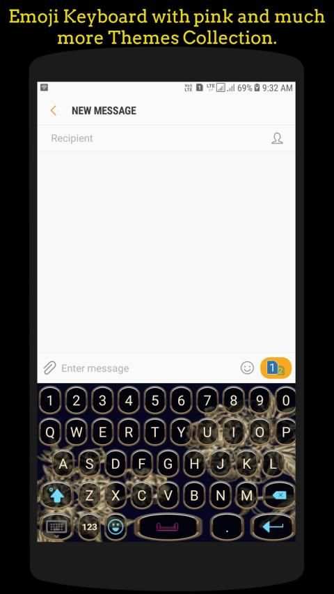 Emoji Keyboard 2019 स्क्रीनशॉट 4