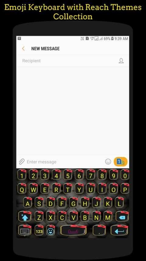 Emoji Keyboard 2019 स्क्रीनशॉट 7