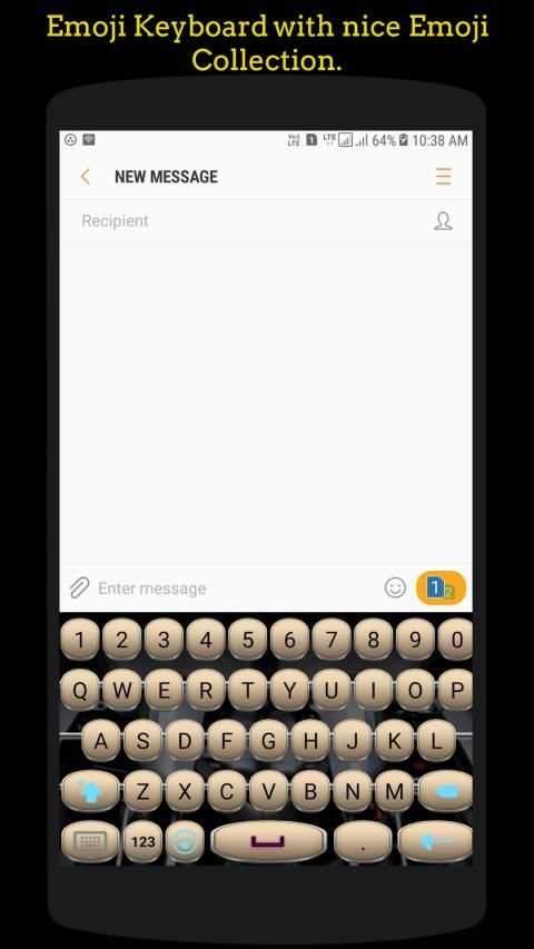 Emoji Keyboard 2019 स्क्रीनशॉट 1