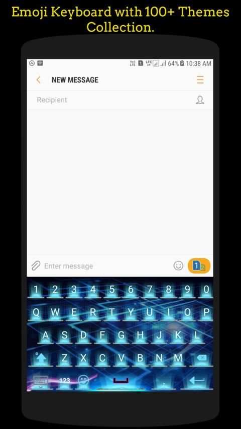 Emoji Keyboard 2019 स्क्रीनशॉट 3