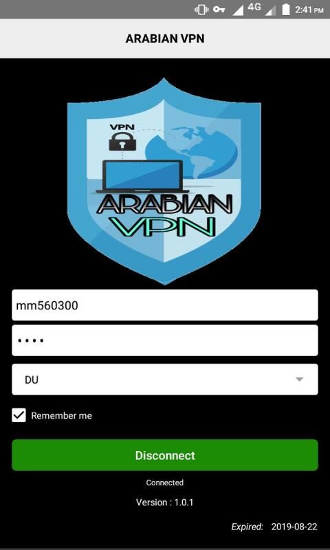 ARABIAN VPN स्क्रीनशॉट 4