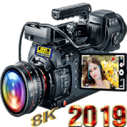 8K 2019 Zoom Beauty Camera Ve Video आइकन
