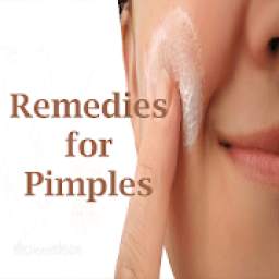Remedies for pimples